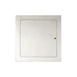 Wind-Lock Hinged Stealth GFRG Access Panel with Key Latch